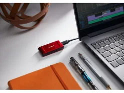 Kingston Externe SSD XS1000 2000 GB, Rot