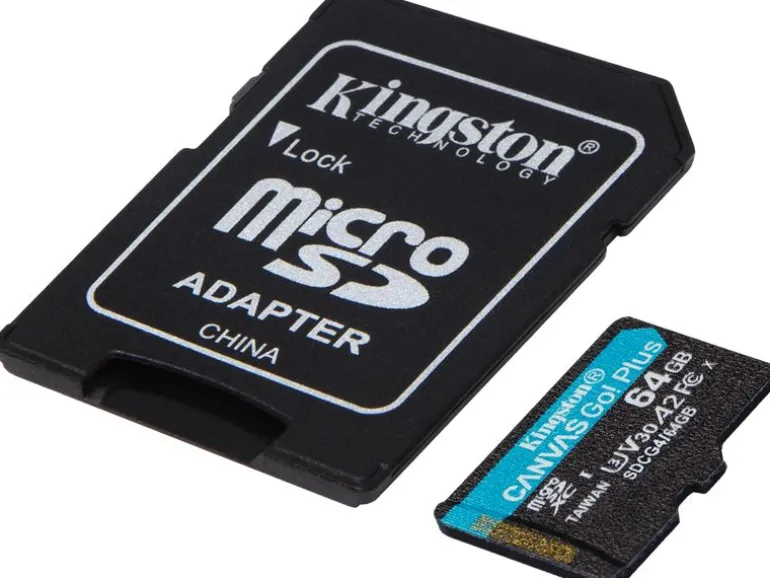 Kingston microSDXC-Karte Canvas Go! Plus 64 GB