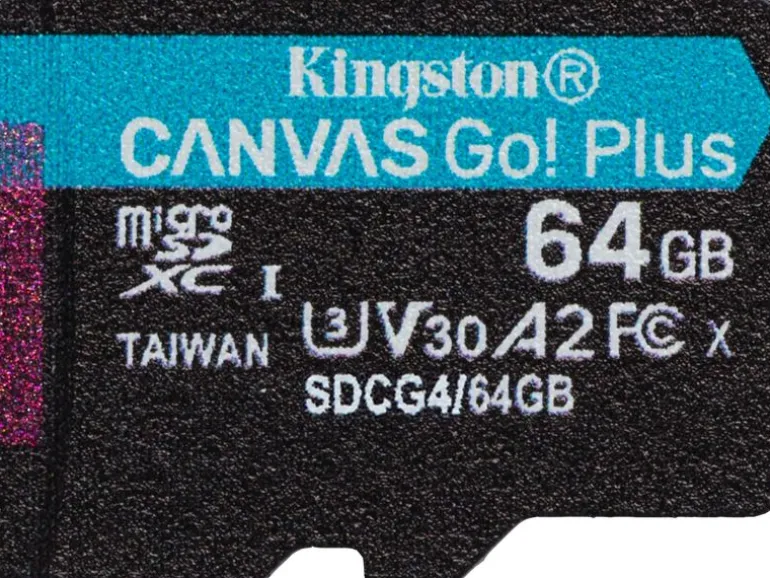 Kingston microSDXC-Karte Canvas Go! Plus 64 GB