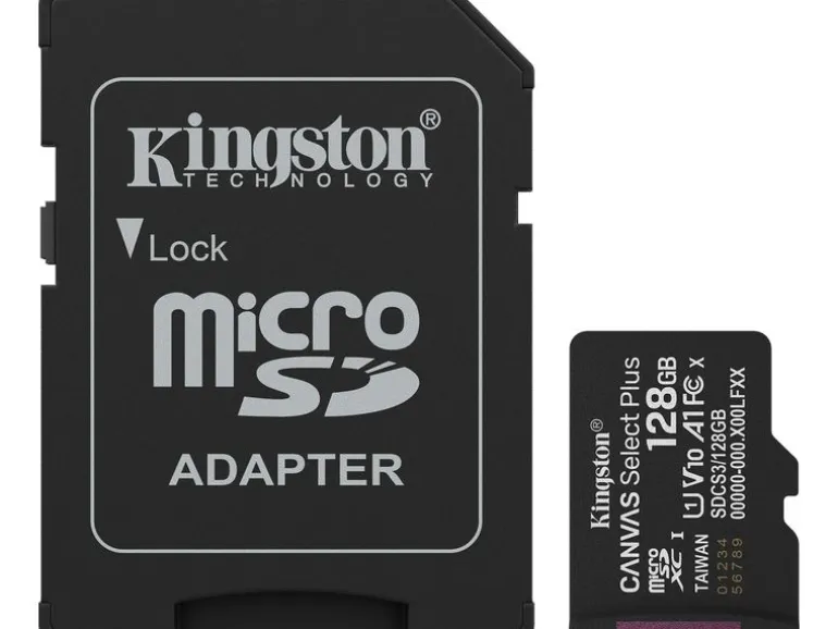 Kingston microSDXC-Karte Canvas Select Plus Gen3 128 GB