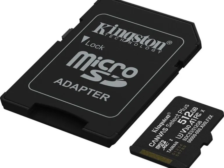 Kingston microSDXC-Karte Canvas Select Plus Gen3 512 GB