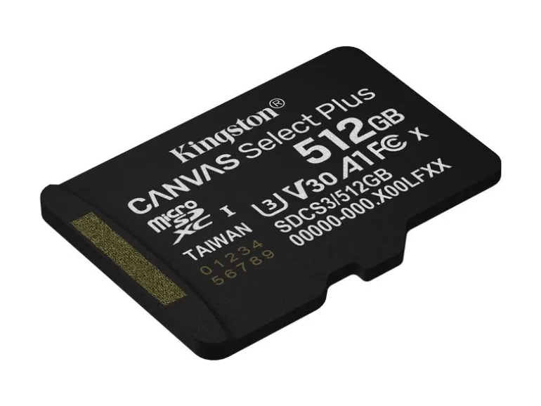 Kingston microSDXC-Karte Canvas Select Plus Gen3 512 GB