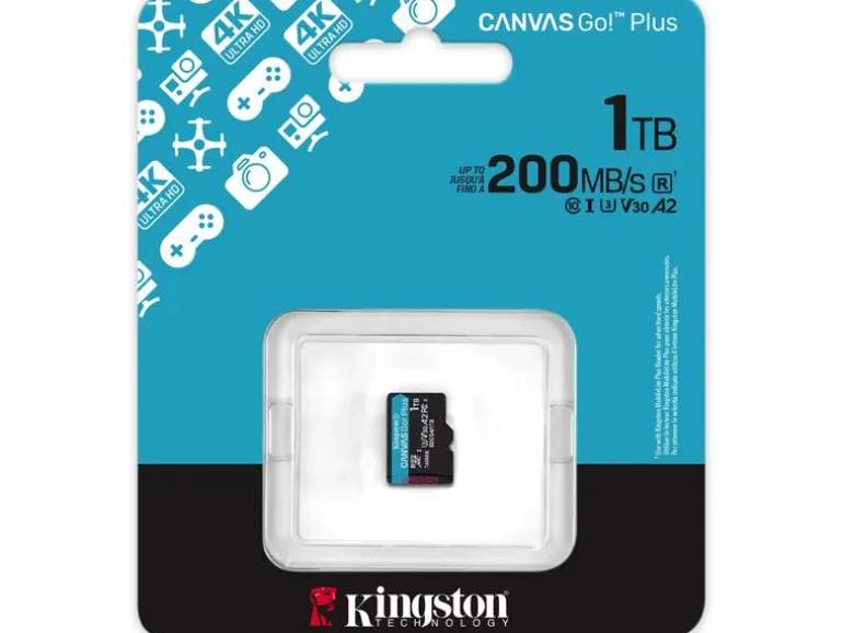 Kingston microSDXC-Karte Canvas Go! Plus 1000 GB, ohne Adapter