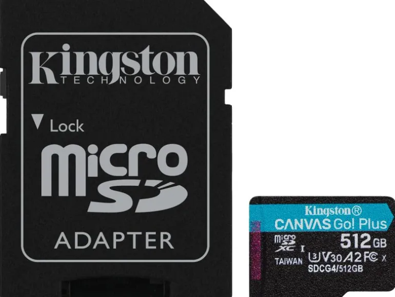 Kingston microSDXC-Karte Canvas Go! Plus 512 GB
