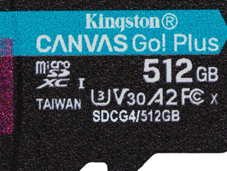 Kingston microSDXC-Karte Canvas Go! Plus 512 GB