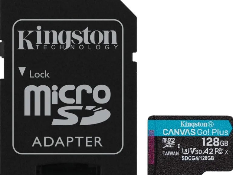Kingston microSDXC-Karte Canvas Go! Plus 128 GB