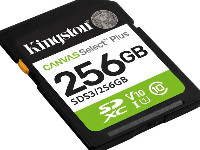 Kingston SDHC-Karte Canvas Select Plus Gen3 256 GB