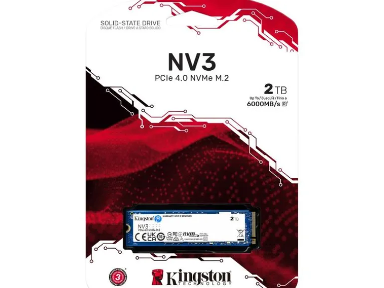 Kingston SSD NV3 M.2 2280 NVMe 2000 GB