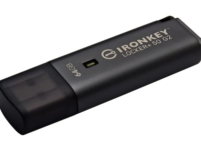 Kingston USB-Stick IronKey Locker+ 50 G2 64 GB