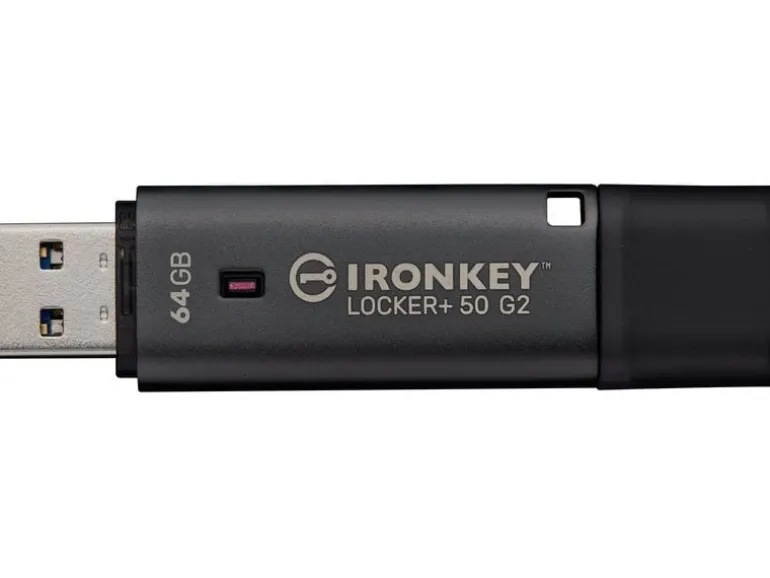 Kingston USB-Stick IronKey Locker+ 50 G2 64 GB