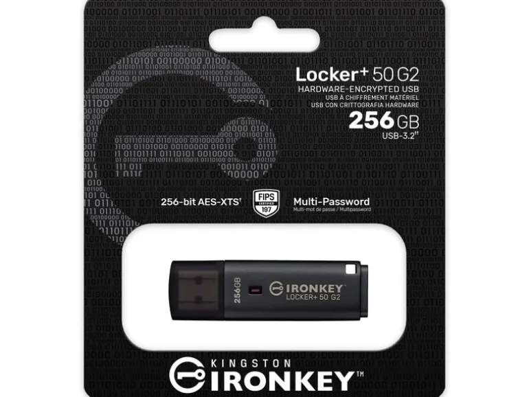 Kingston USB-Stick IronKey Locker+ 50 G2 256 GB