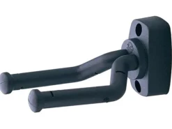 K&M Gitarren-Wandhalter 16280 Schwarz