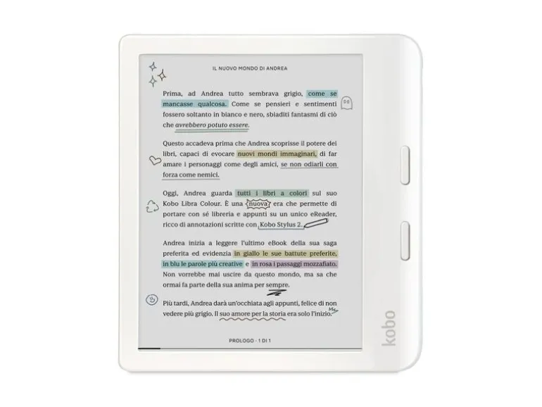 Kobo eReader Libra Colour Weiss