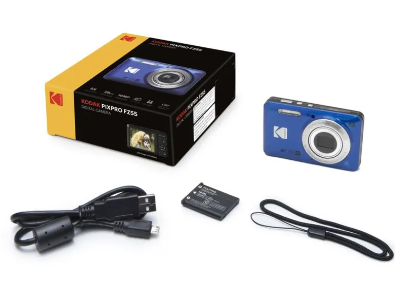Kodak Fotokamera PixPro FZ55 – Blau