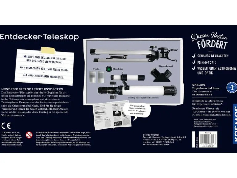 Kosmos Entdecker-Teleskop