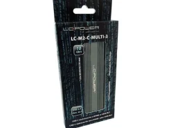 LC-Power Externes Gehäuse LC-M2-C-MULTI-3 M.2