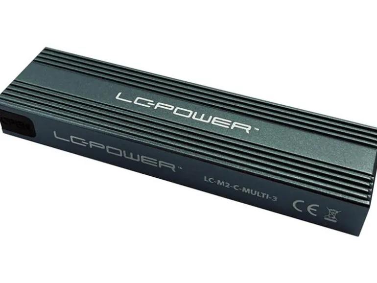 LC-Power Externes Gehäuse LC-M2-C-MULTI-3 M.2
