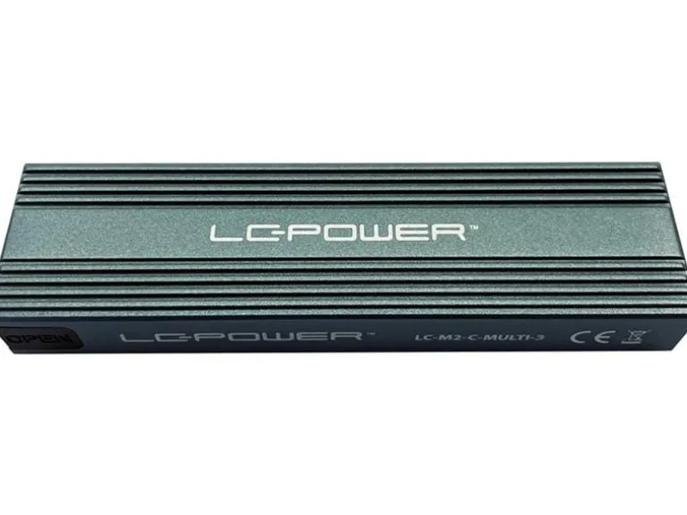 LC-Power Externes Gehäuse LC-M2-C-MULTI-3 M.2
