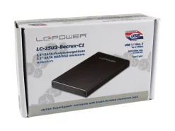 LC-Power Externes Gehäuse LC-25U3-Becrux-C1 2.5