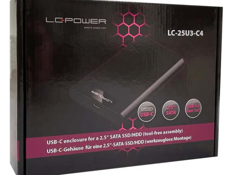 LC-Power Externes Gehäuse LC-25U3-C4 2.5"