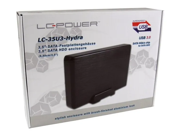 LC-Power Externes Gehäuse LC-35U3-Hydra 3.5"