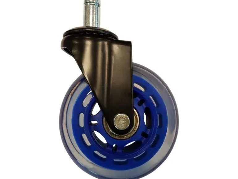 LC-Power Gaming Stuhlrollen 5er Set Dunkelblau