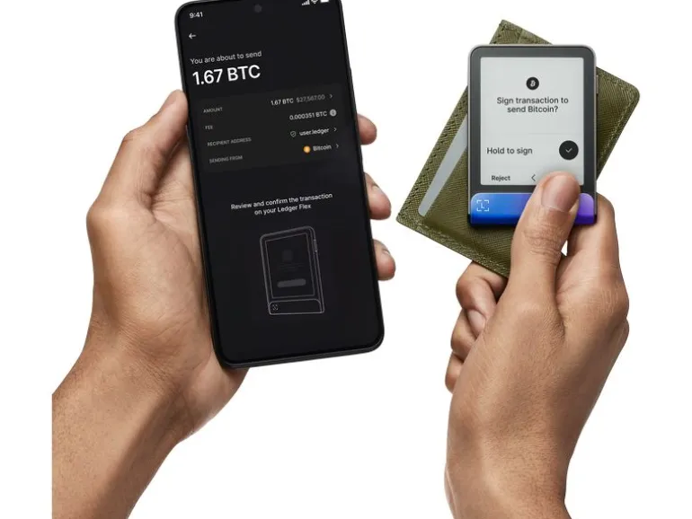 Ledger Flex Neptune Blue