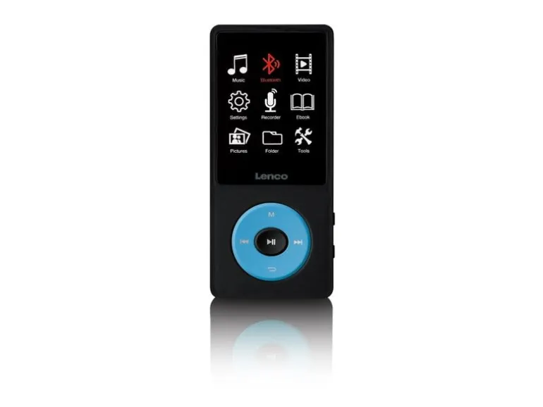 Lenco MP3 Player Xemio-860 Blau; Schwarz