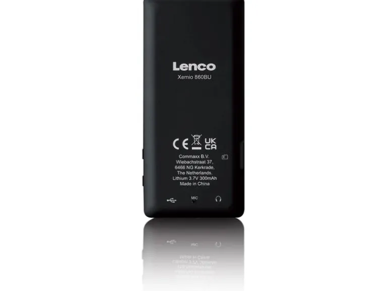 Lenco MP3 Player Xemio-860 Blau; Schwarz