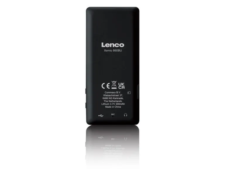 Lenco MP3 Player Xemio-860 Blau; Schwarz