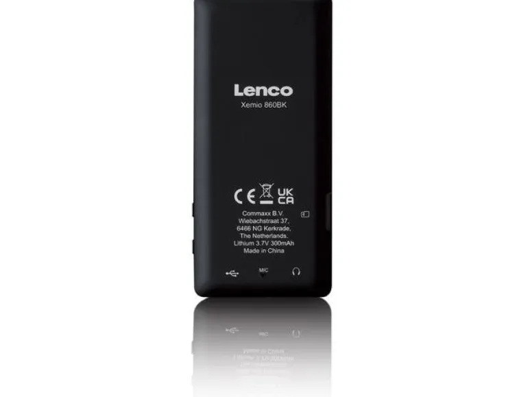 Lenco MP3 Player Xemio-860 Schwarz; Grau
