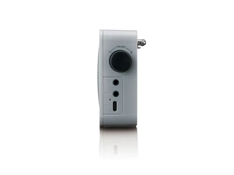 Lenco PDR-034 Kompakt Kunststoff Grau