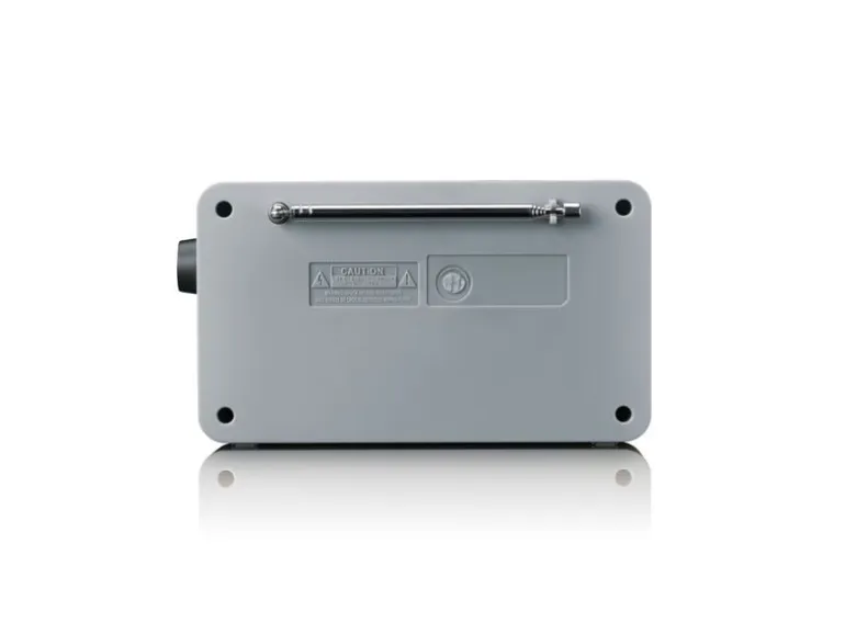 Lenco PDR-034 Kompakt Kunststoff Grau