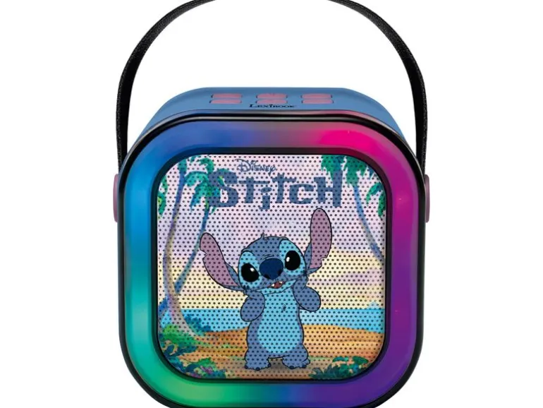 Lexibook Portable Karaoke Speaker DISNEY Stitch Blau