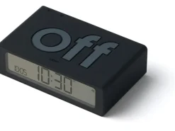 Lexon Digitalwecker Flip Mini Schwarz