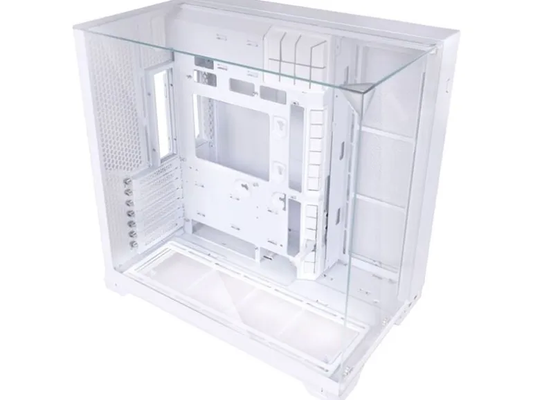 Lian Li PC-Gehäuse O11 Vision Compact, Tempered Glass – weiss