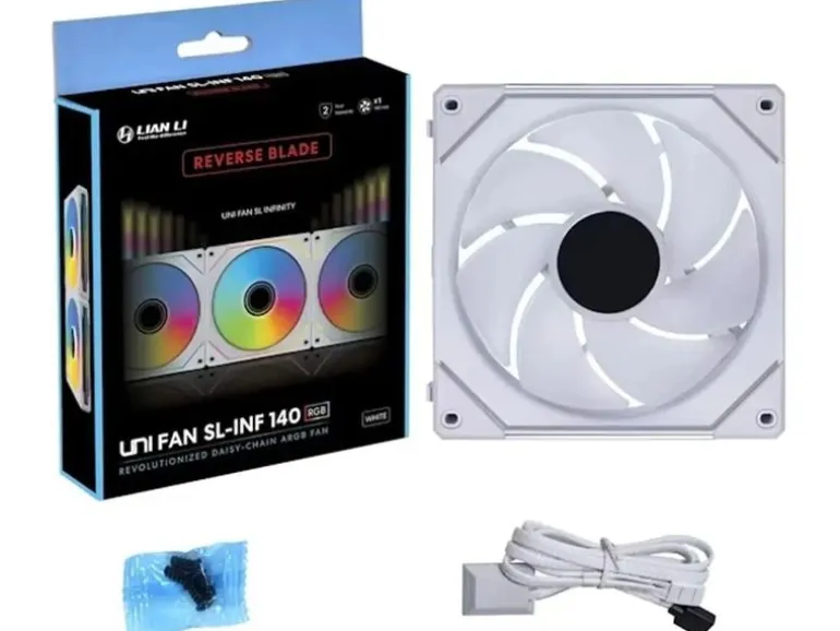 Lian Li UNI FAN SL-INF Wireless ARGB, PWM – Reverse Blade