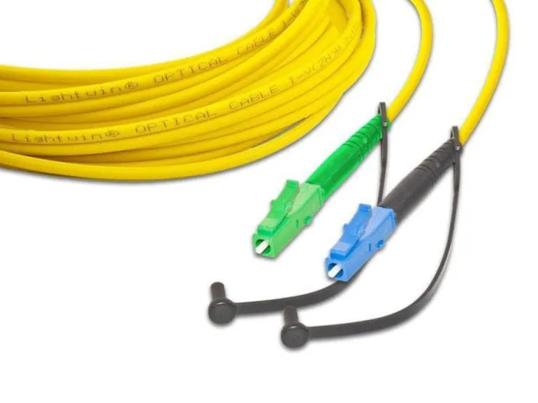Lightwin LWL-Patchkabel Singlemode LC/APC – LC, OS2, Simplex, 7 m