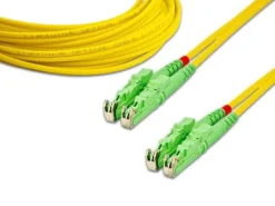 Lightwin LWL-Patchkabel SM E2000/APC – E2000/APC, OS2, Duplex, 1 m