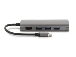 LMP Dockingstation USB-C Mini Dock Space Grau
