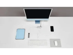 LMP USB-Hub USB Type-C – USB-A 3.0, USB -C Grau