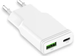 LMP USB-Wandladegerät 30W USB-A/C Dual Power + USB-C Ladekabel
