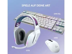 Logitech Gaming-Headset G733 Lightspeed Weiss