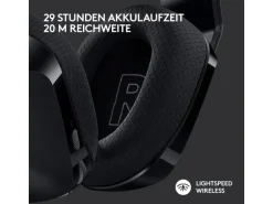 Logitech Gaming-Headset G733 Lightspeed Schwarz