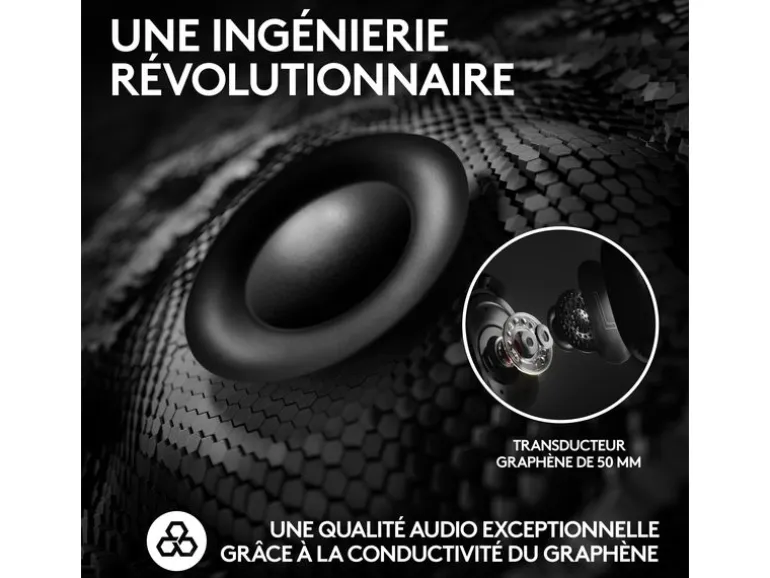 Logitech Gaming-Headset G Pro X 2 Wireless Lightspeed Gaming Schwarz