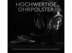 Logitech Gaming-Headset G PRO X Gaming 7.1 Surround Schwarz