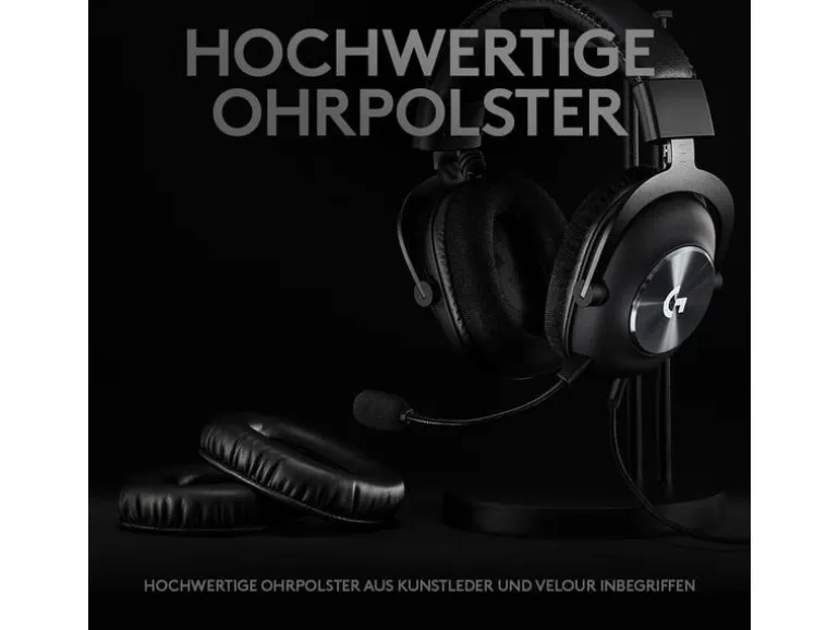 Logitech Gaming-Headset G PRO X Gaming 7.1 Surround Schwarz