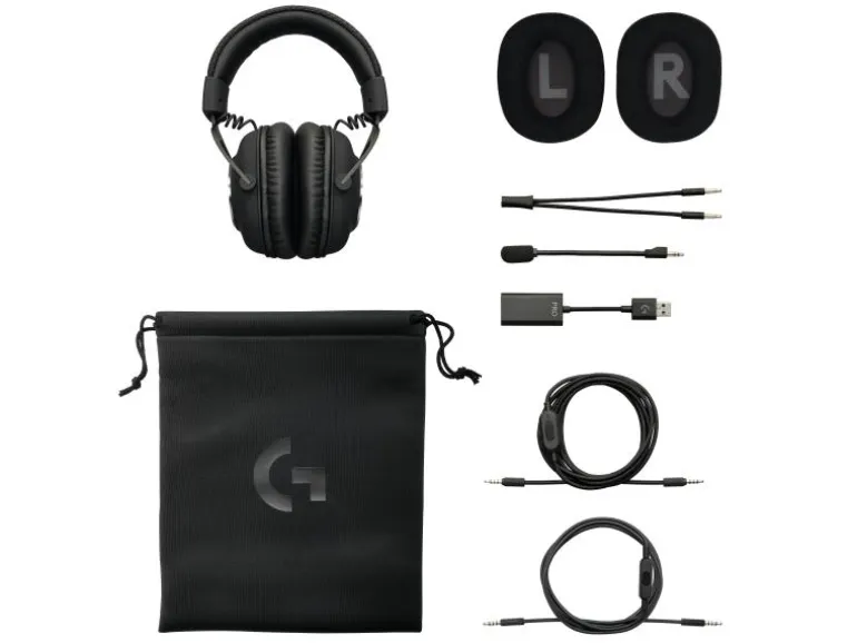 Logitech Gaming-Headset G PRO X Gaming 7.1 Surround Schwarz