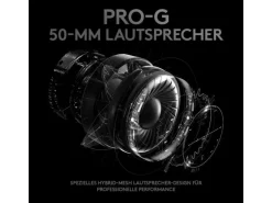 Logitech Gaming-Headset G PRO X Gaming 7.1 Surround Schwarz