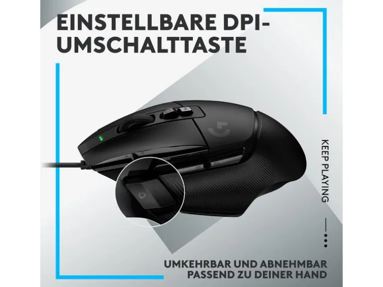 Logitech Gaming-Maus G502 X Schwarz